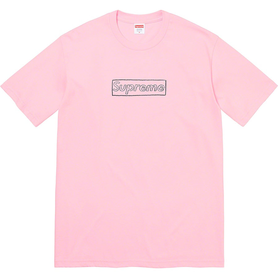 SUPREME 21SS KAWS CHALK LOGO TEE - CONCEPTSTOREHK
