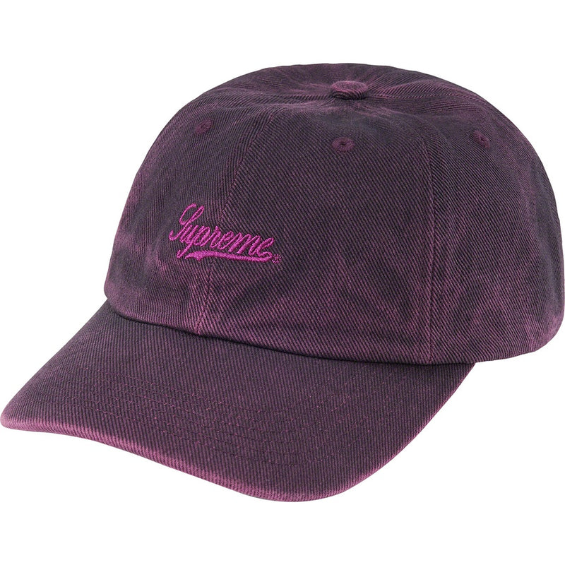 SUPREME 22SS WASHED TWILL 6-PANEL