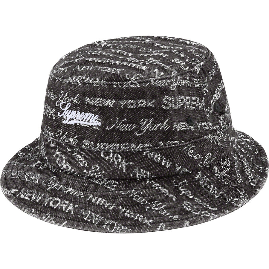 SUPREME 22FW MULTI TYPE JACQUARD DENIM CRUSHER