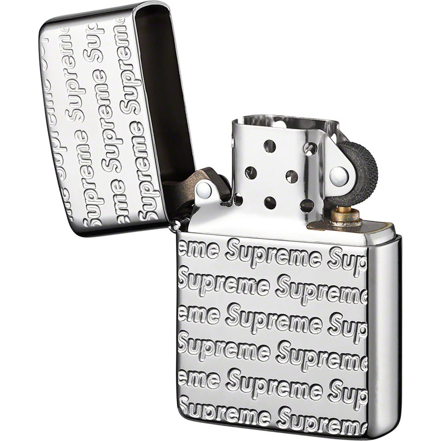 SUPREME 22FW REPEAT ENGRAVED ZIPPO