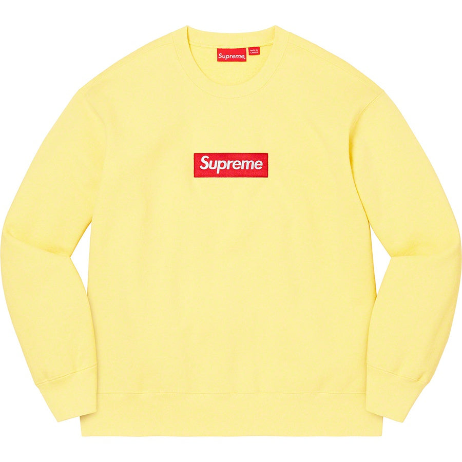 SUPREME 22FW BOX LOGO CREWNECK