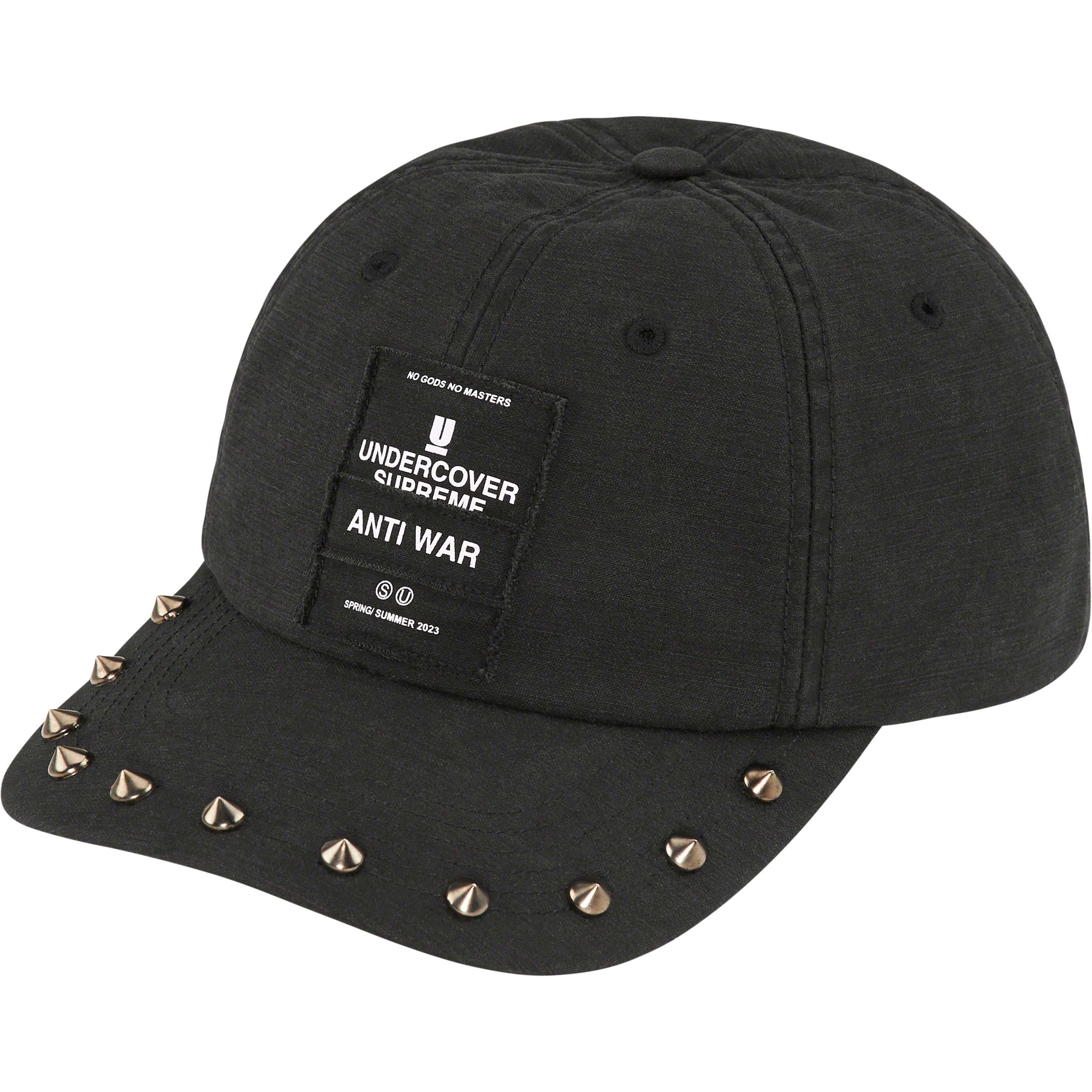 SUPREME 23SS X UNDERCOVER STUDDED 6-PANEL