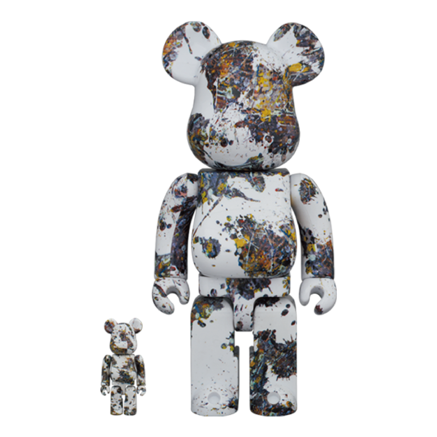 BE@RBRICK Jackson Pollock Studio(SPLASH) 100％ & 400％