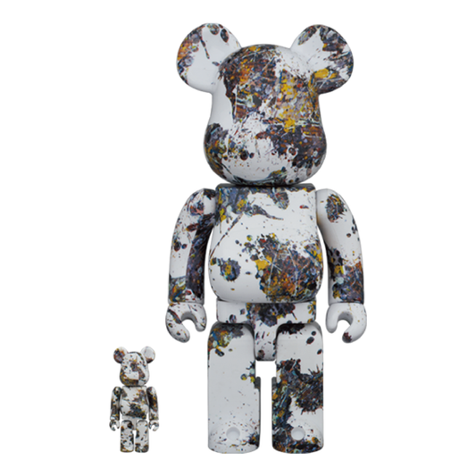 BE@RBRICK Jackson Pollock Studio(SPLASH) 100％ & 400％