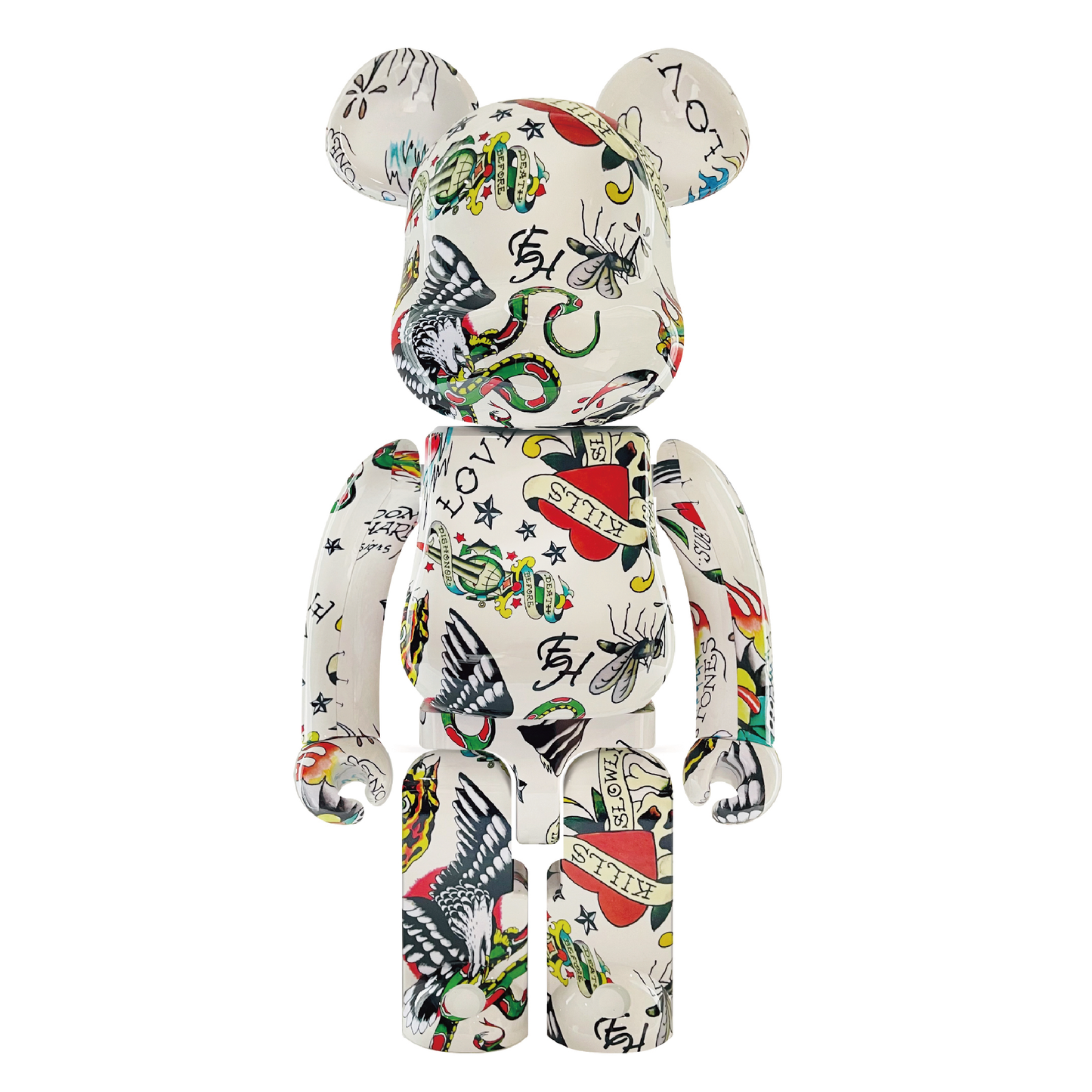 BE@RBRICK MACAU 2021 X ED HARDY 1000%