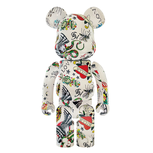 BE@RBRICK MACAU 2021 X ED HARDY 1000%