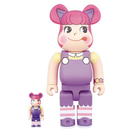 BE@RBRICK PEKOLA PEKO MILKY 牛奶妹 100% & 400%
