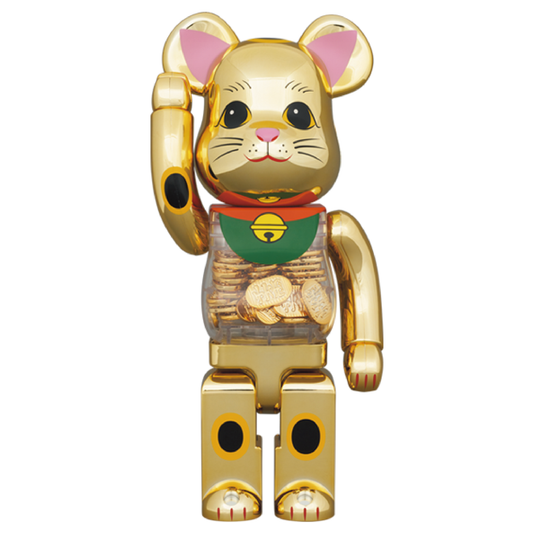 BE@RBRICK 金幣 招財貓 小判 1000%