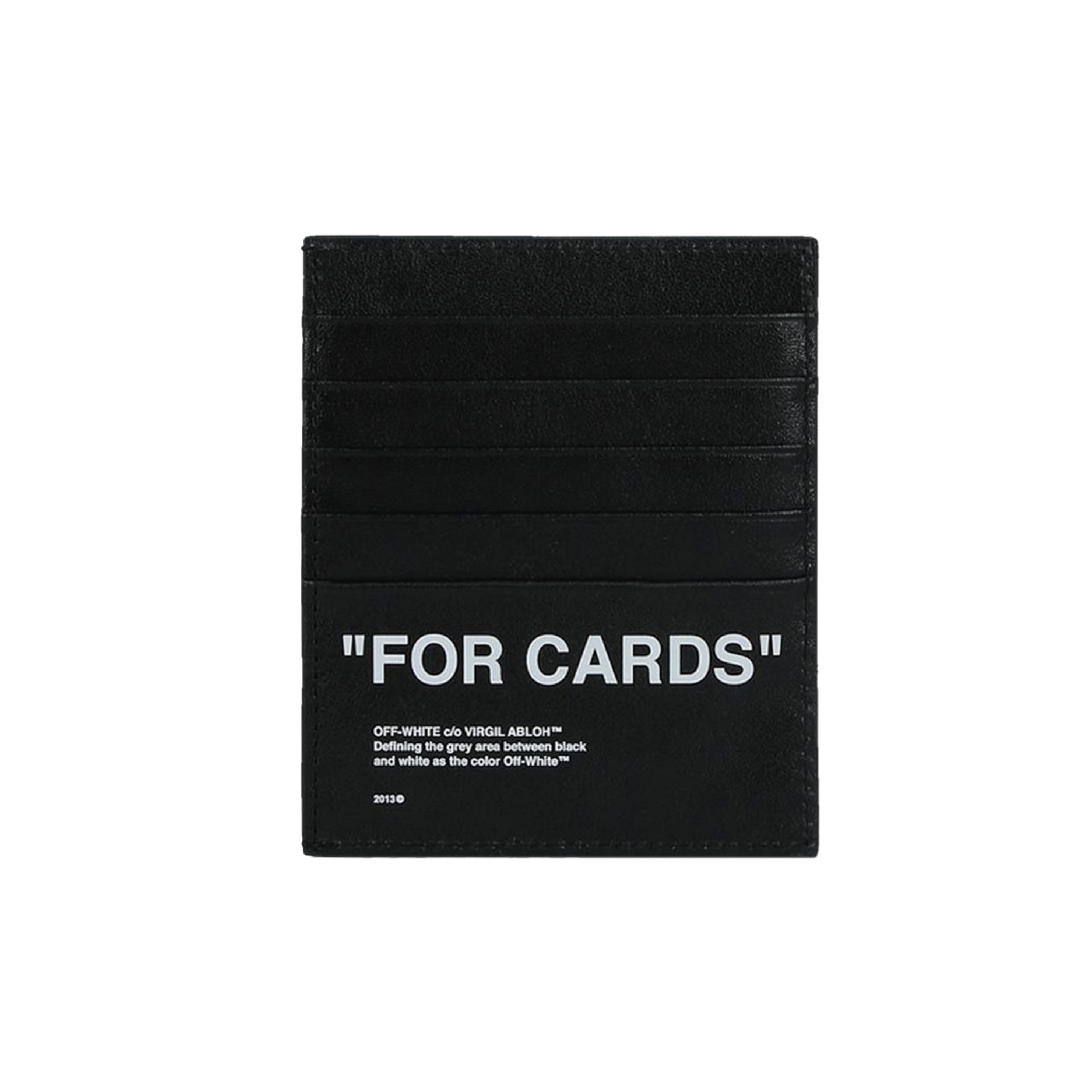 OFF WHITE 20SS QUOTE CARDHOLDER - CONCEPTSTOREHK