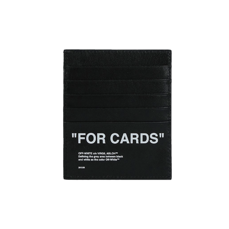 OFF WHITE 20SS QUOTE CARDHOLDER - CONCEPTSTOREHK