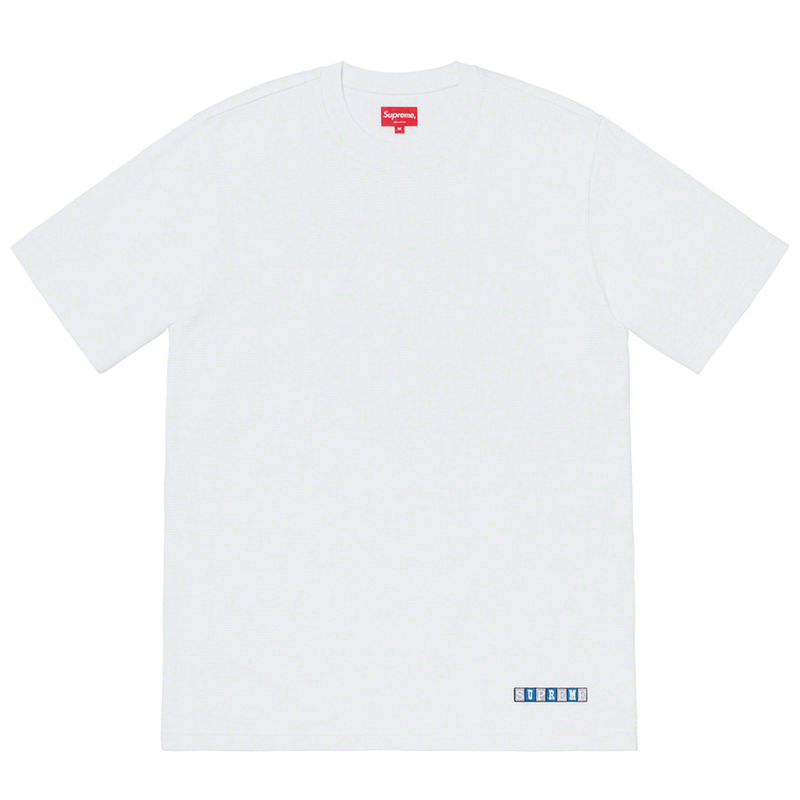 SUPREME 19SS THERMAL S/S HENLEY WAFFLE TOP - CONCEPTSTOREHK