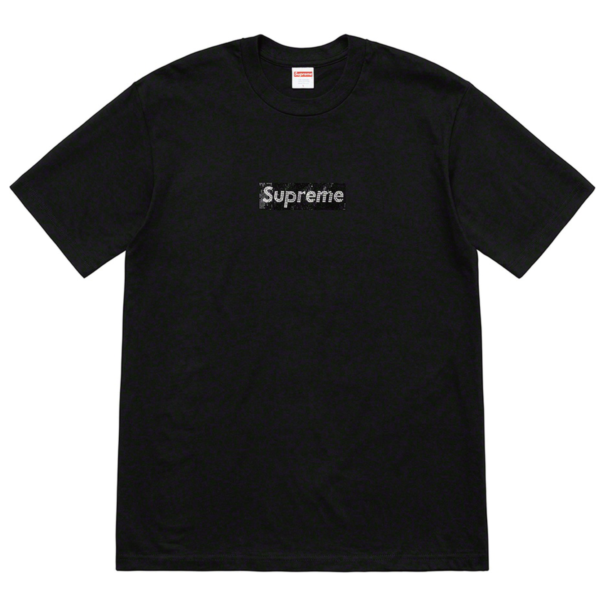 SUPREME 19SS X SWAROVSK BOX LOGO TEE - CONCEPTSTOREHK