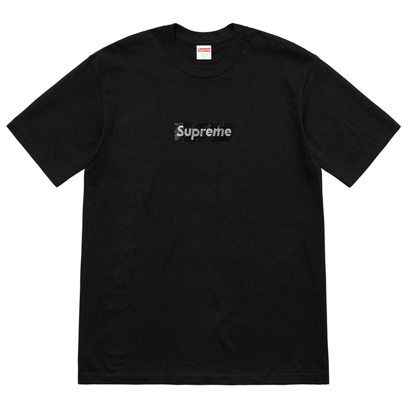 SUPREME 19SS X SWAROVSKI BOX LOGO TEE CONCEPTSTOREHK