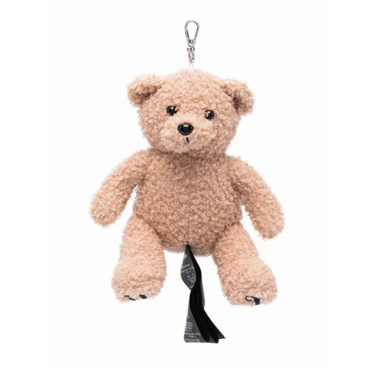 PALM ANGELS 21FW BEAR KEYCHAIN BROWN