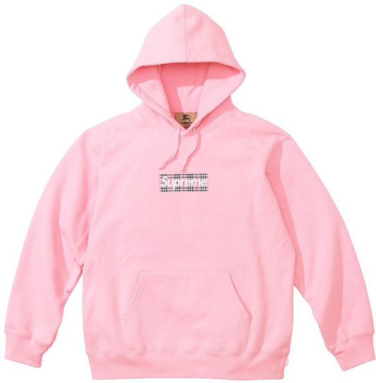 SUPREME 22SS X BURBERRY BOX LOGO HOODED SWEATSHIRT