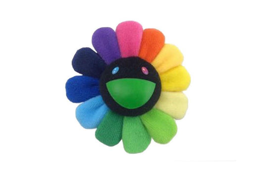 村上隆-TAKASHI MURAKAMI FLOWER PIN (BLACK) - CONCEPTSTOREHK
