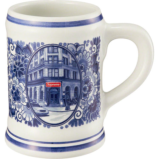 SUPREME 21SS X ROYAL DELFT 190 BOWERY BEER MUG - CONCEPTSTOREHK