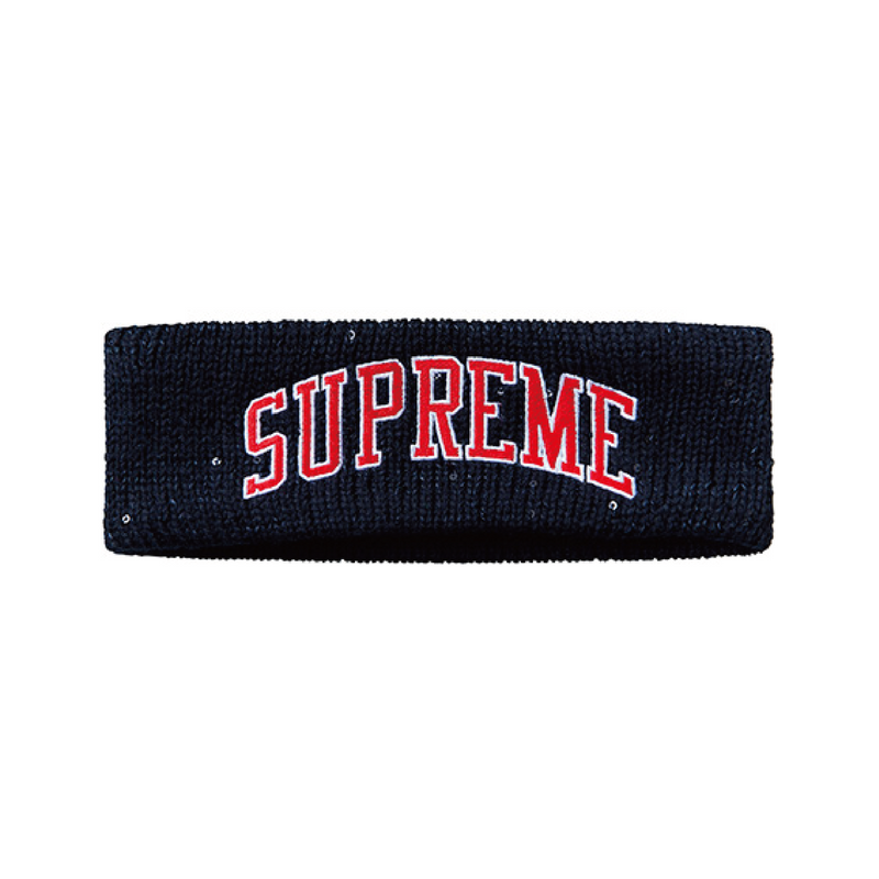 Supreme New Era Big Logo Headband (FW18) Black - FW18 - US
