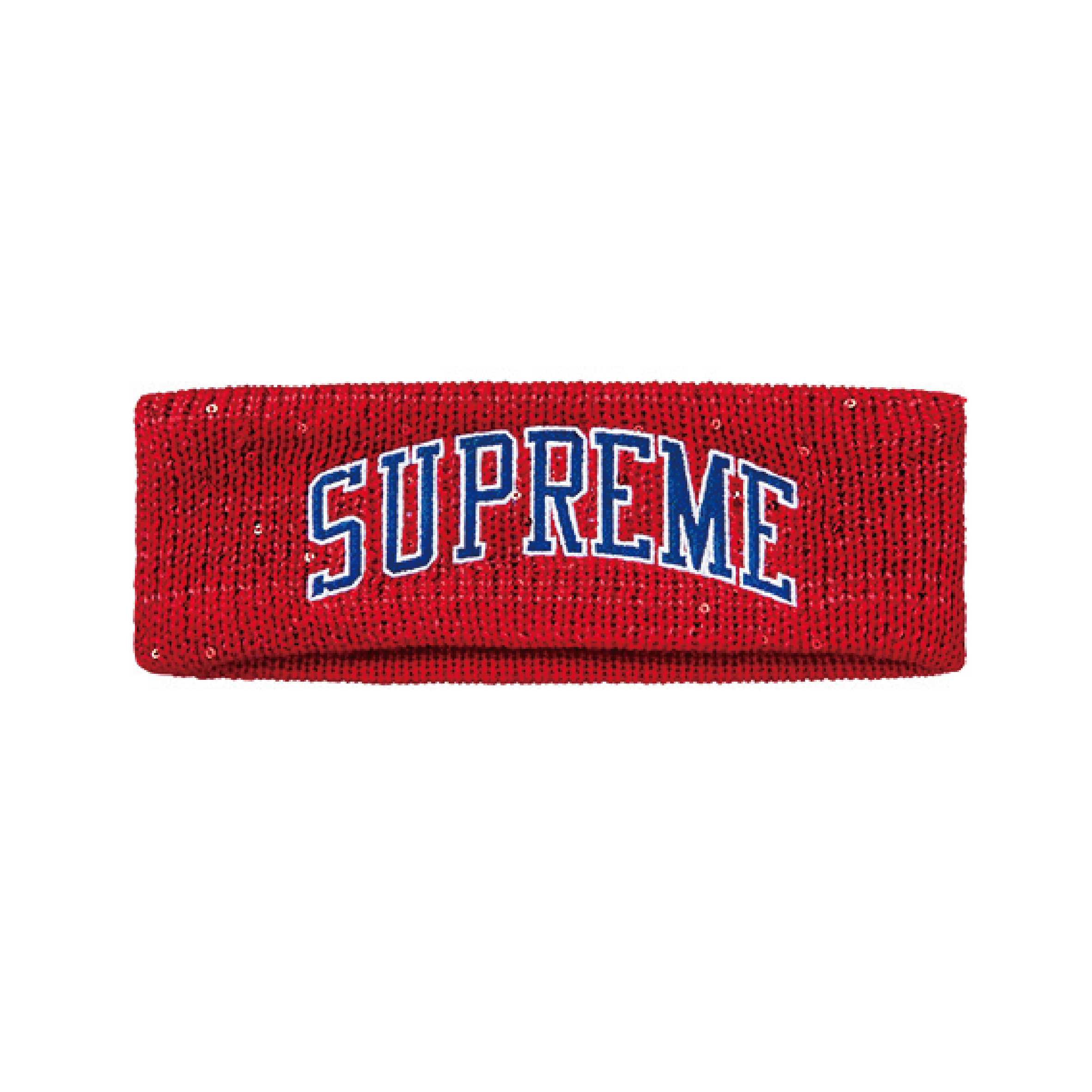 Supreme New Era Big Logo Headband (FW18)Red INCLUDED Supreme