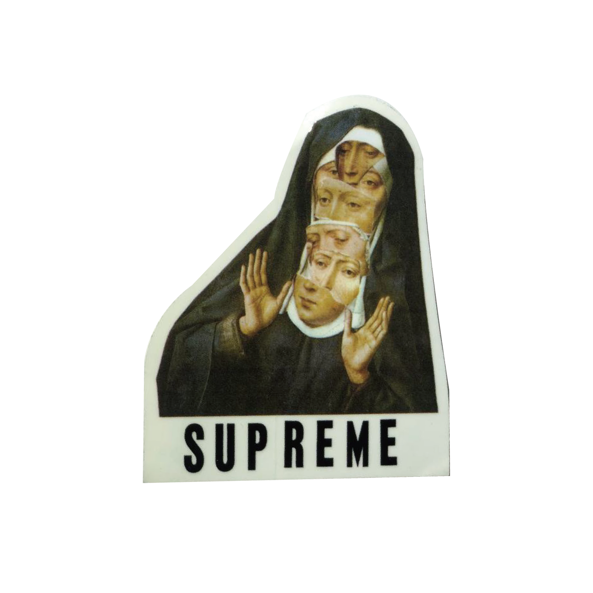 SUPREME 17SS NUN STICKER - CONCEPTSTOREHK