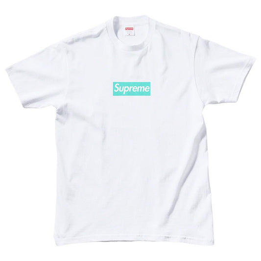 SUPREME 21FW X TIFFANY & CO. BOX LOGO TEE