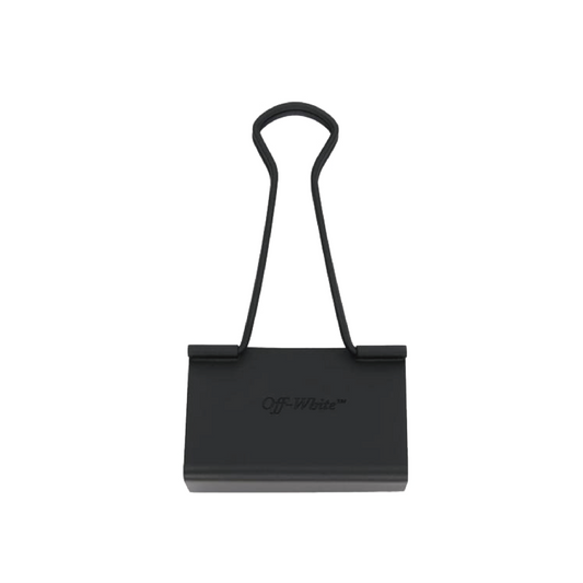 OFF WHITE 19FW BINDER CLIP BLACK - CONCEPTSTOREHK