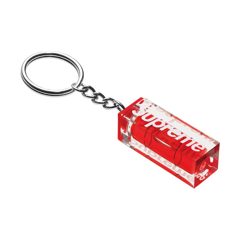 Supreme 2025 embossed keychain