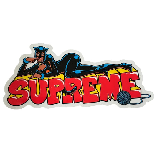 SUPREME 22FW CATWOMAN STICKER