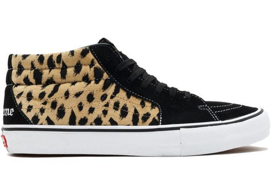 SUPREME 17SS VANS LEOPARD SK8-MID BLACK - CONCEPTSTOREHK