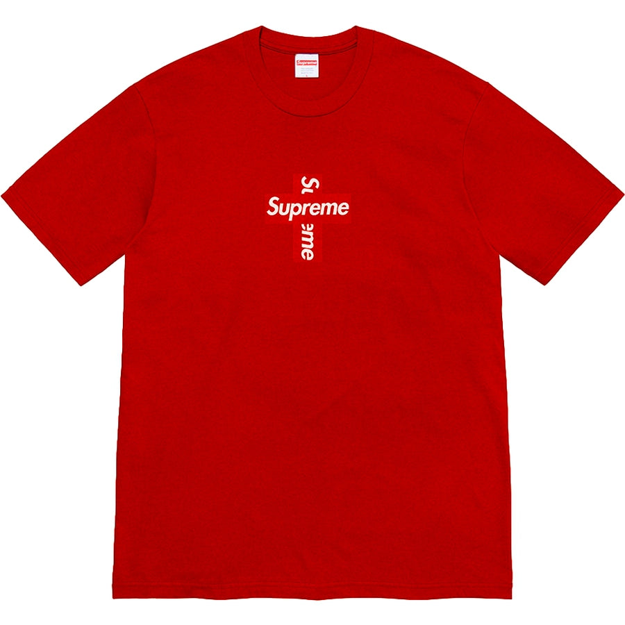 SUPREME 20FW CROSS BOX LOGO TEE - CONCEPTSTOREHK