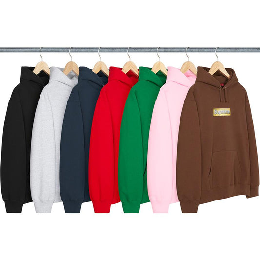 SUPREME 22SS BLING BOX LOGO HOODED SWEATSHIRT