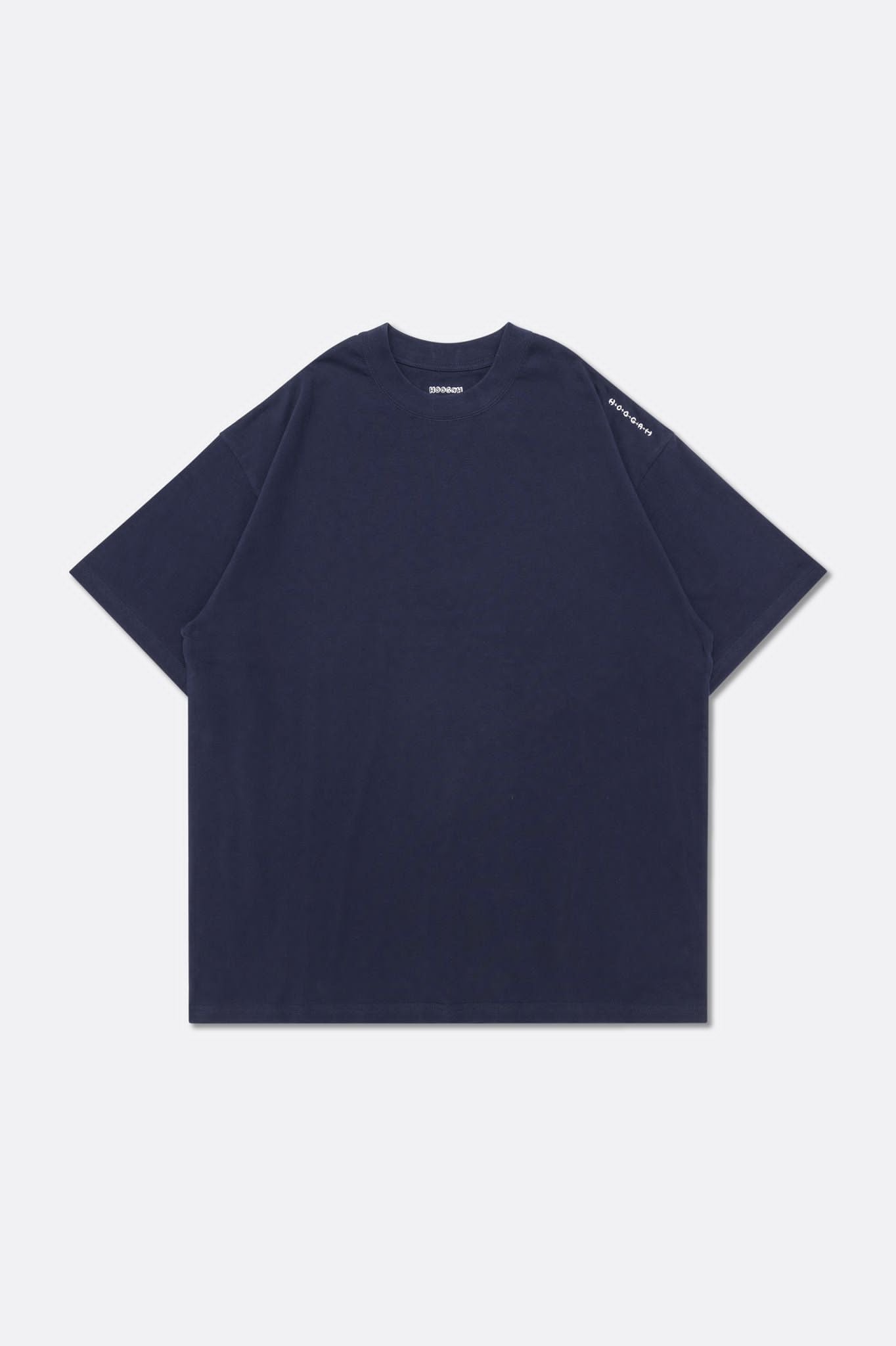 HOOGAH 22FW EMBROIDERY BALLON S/S TEE "NAVY"