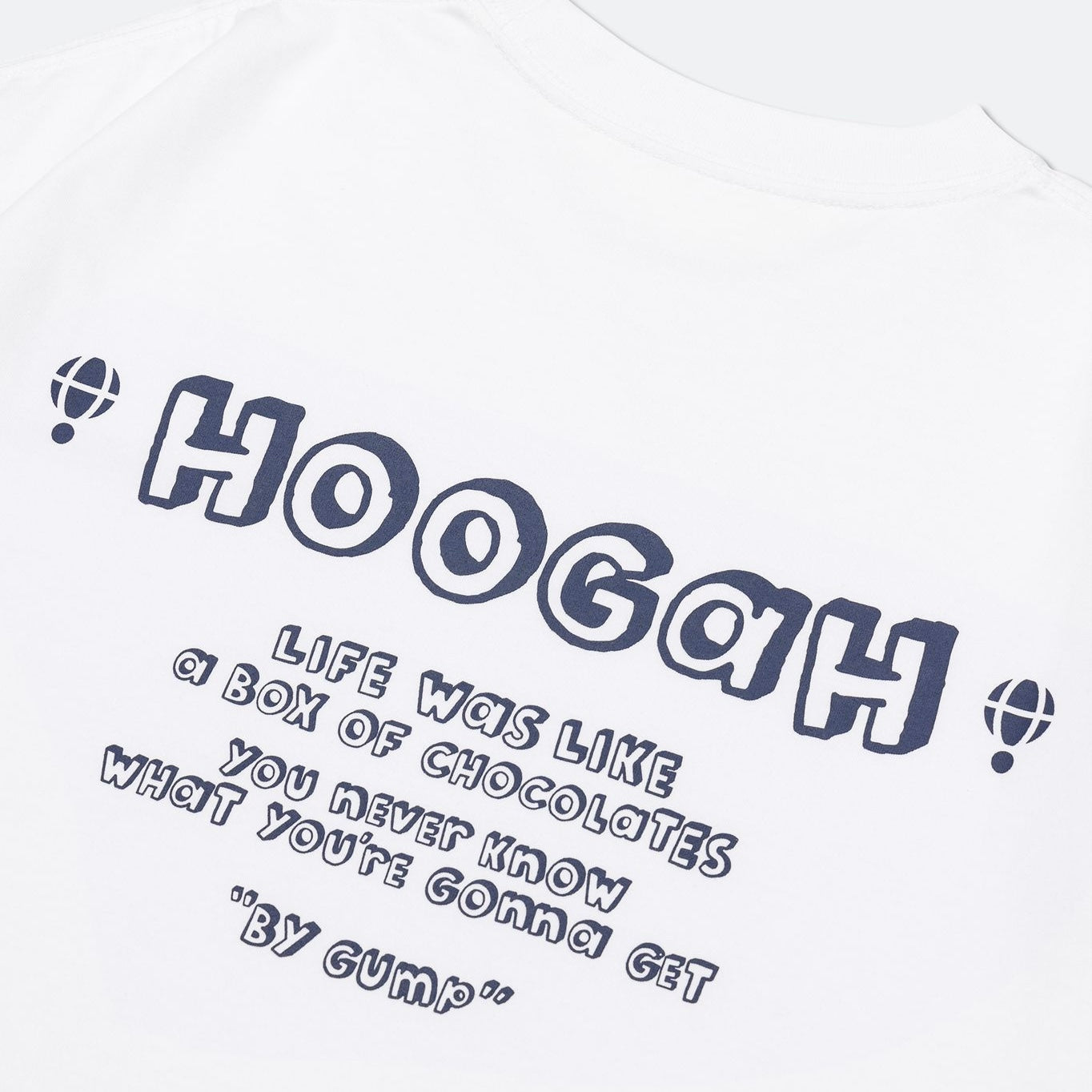 HOOGAH 22FW "GUMP" S/S TEE "WHITE"