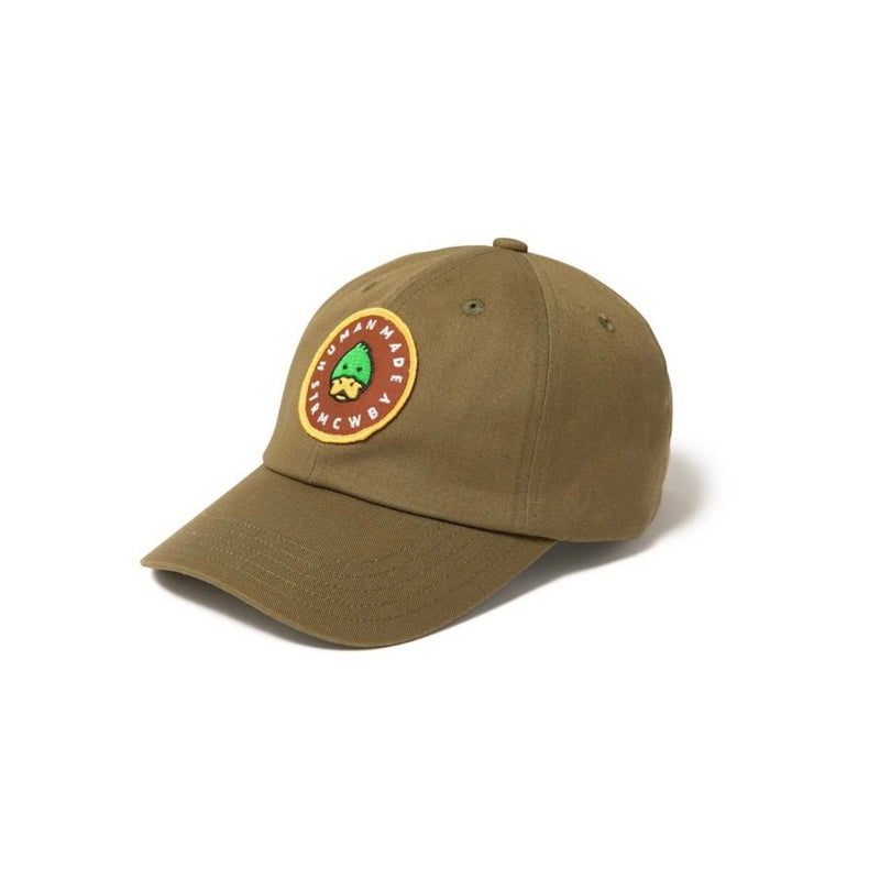 HUMAN MADE 22SS DUCK 6 PANEL TWILL CAP OLIVE