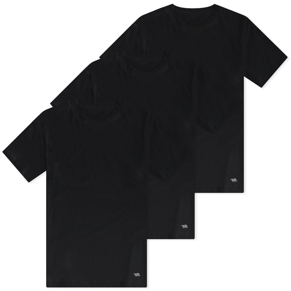 HUMAN MADE 22FW 3-PACK LOGO TEE (HM21CS009)