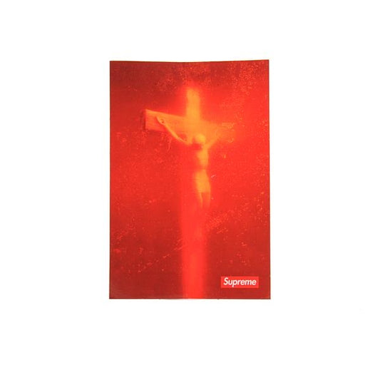 SUPREME 17FW CHRIST CROSS STICKER - CONCEPTSTOREHK