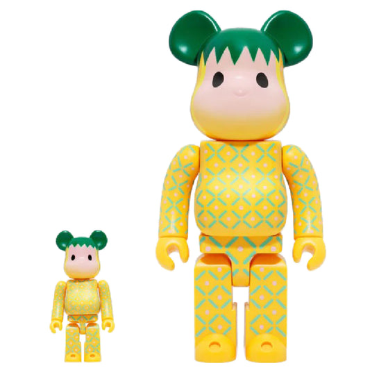 BE@RBRICK X CLOT PINK PINEAPPLE 100% & 400%