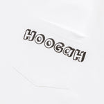 HOOGAH 21FW HAND WRITING POCKET S/S TEE "WHITE"