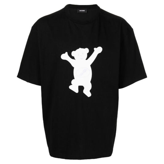WE11DONE TEDDY PRINT OVERSIZE S/S TEE