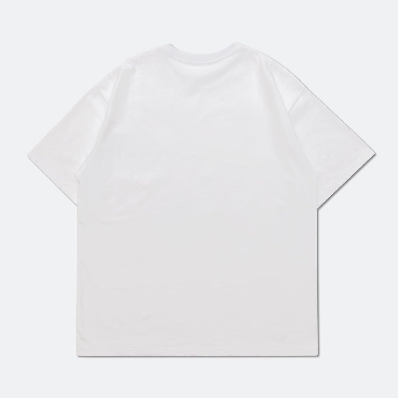 HOOGAH 21FW HAND WRITING POCKET S/S TEE "WHITE"
