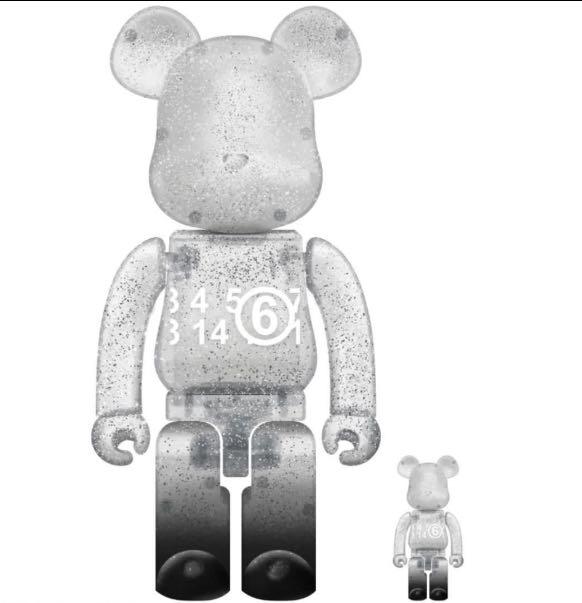 BE@RBRICK MACAU MM6 MAISON MARHIELA 400%+100% - CONCEPTSTOREHK
