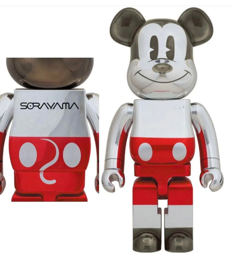 BE@RBRICK X DISNEY FUTURE MICKEY MOUSE (2ND COLOR VER.) 1000% - CONCEPTSTOREHK