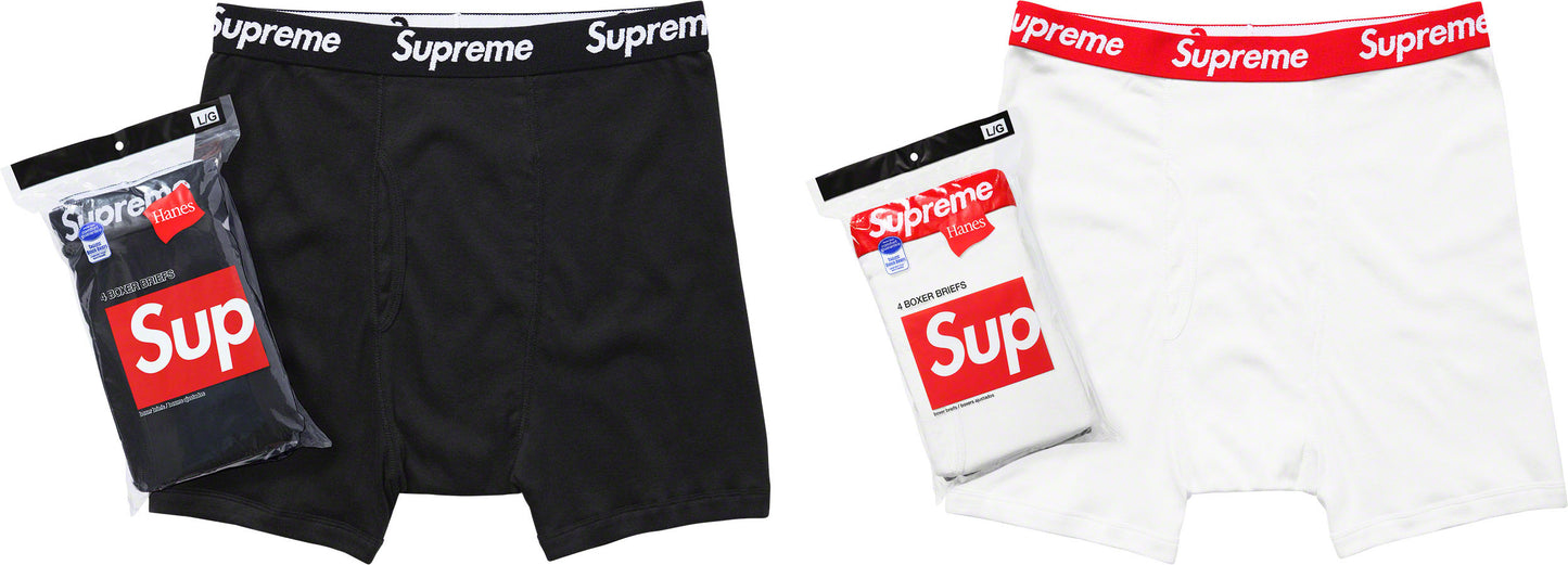 SUPREME HANES BOXER BRIEF (4 PACK)