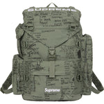 SUPREME 23SS MILITARY FIELD BACKPACK